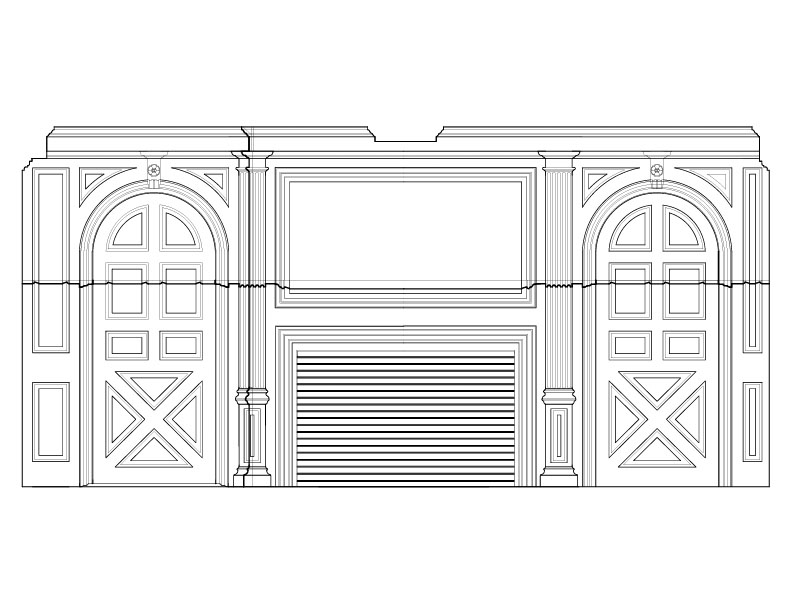 MANTEL WALL