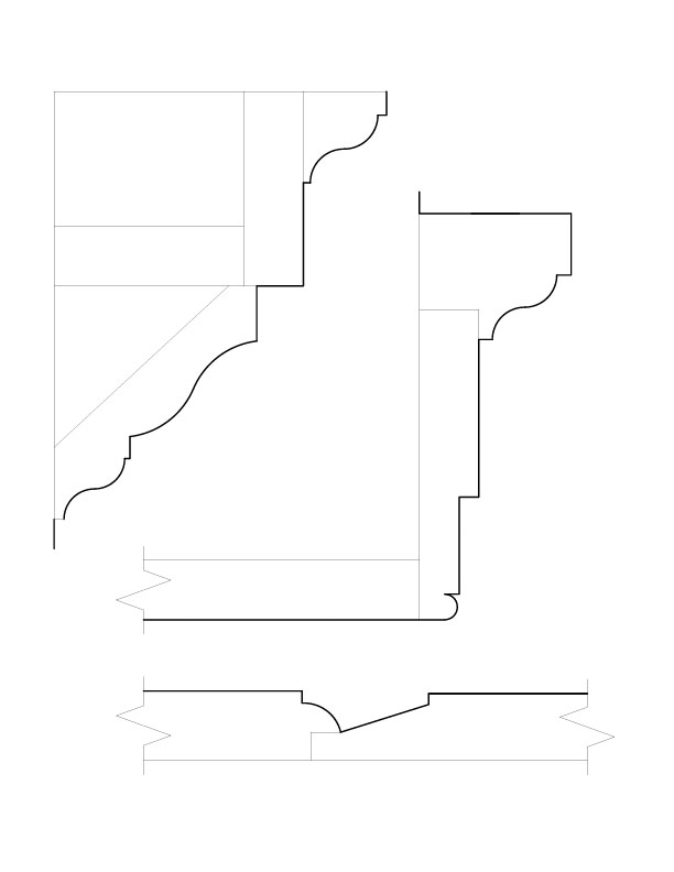 VESTIBULE MOULDINGS