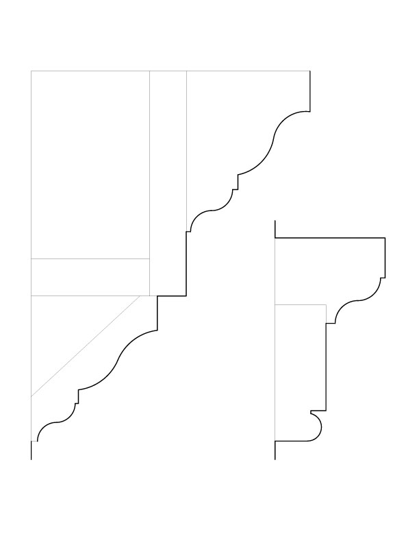 VESTIBULE MOULDINGS