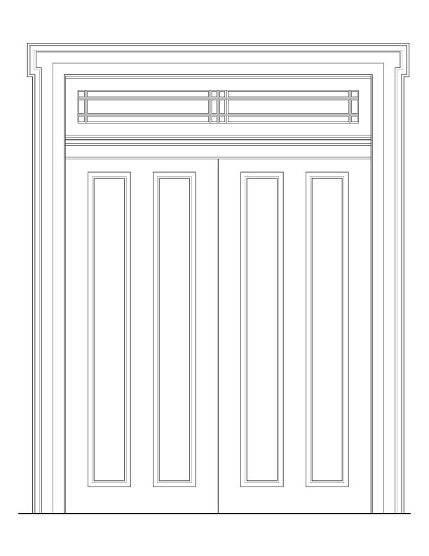 DOOR NO. 106 ELEVATION