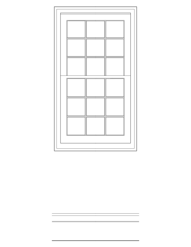 INTERIOR WINDOW NO. 2B SERVICE BUILDING ELEVATION