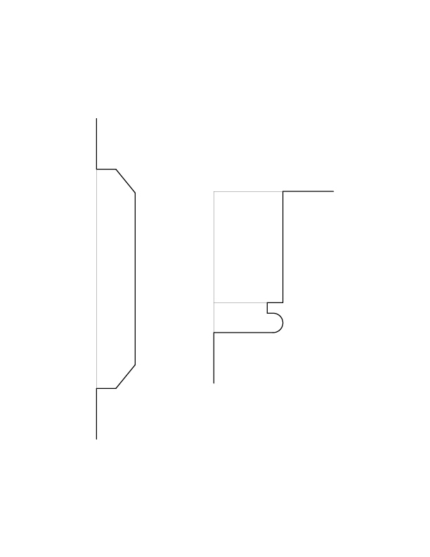 DOOR NO. 109 MOULDINGS