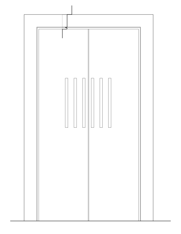 DOOR NO. 108 ELEVATION