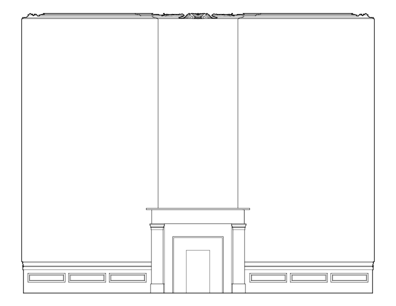 ROOM 101 SOUTHEAST ELEVATION