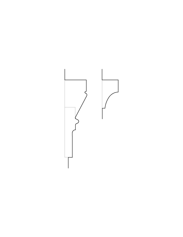 ROOM 102, 101, 201, 202, & 203 MOULDINGS