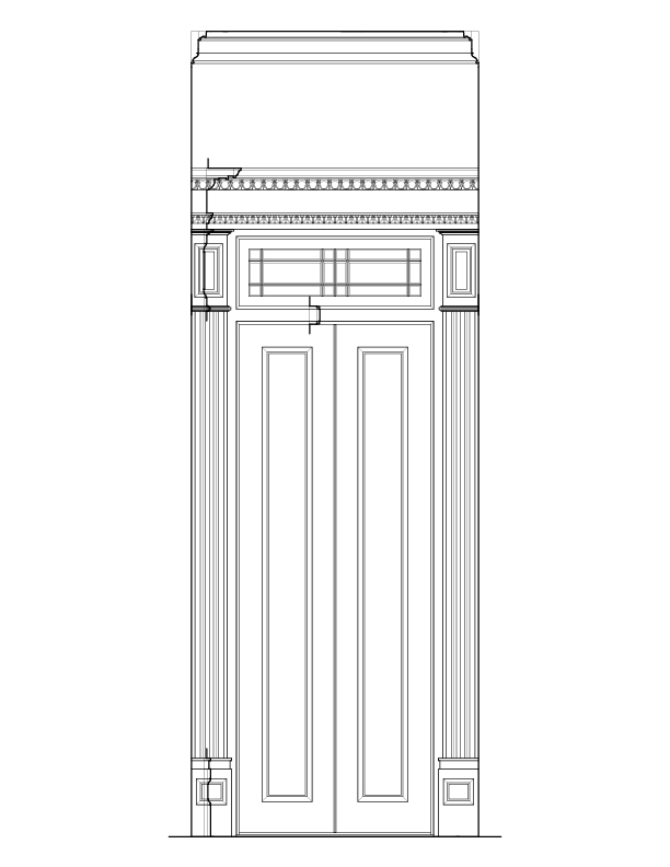 DOOR 1O1 EXTERIOR ELEVATION