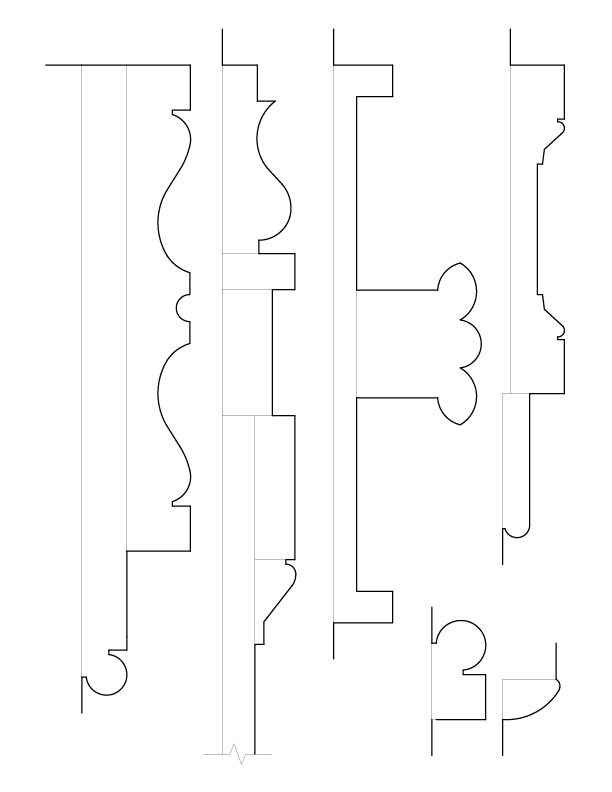 WINDOW 1A MOULDINGS