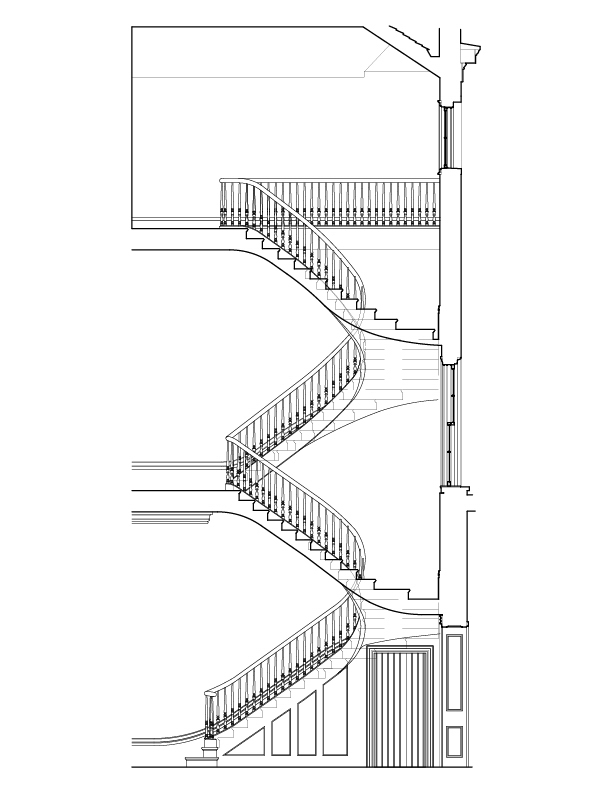 MAIN STAIRWAY SECTION