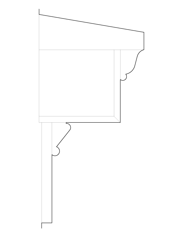MAIN STAIRWAY MOULDINGS