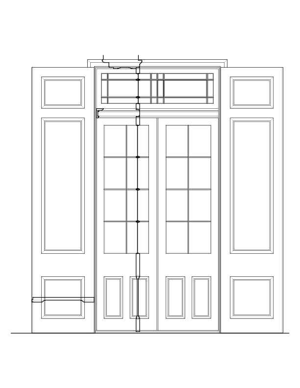 DOOR 201 EXTERIOR ELEVATION