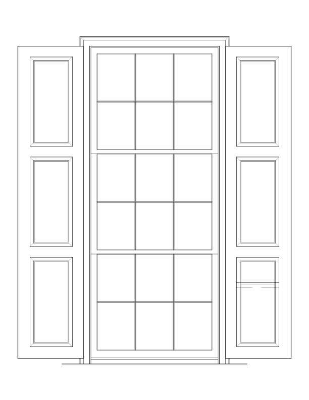 WINCOW 2A EXTERIOR ELEVATION