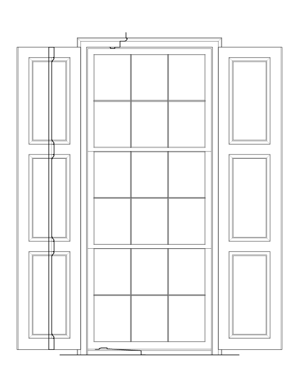 WINCOW 2A EXTERIOR ELEVATION