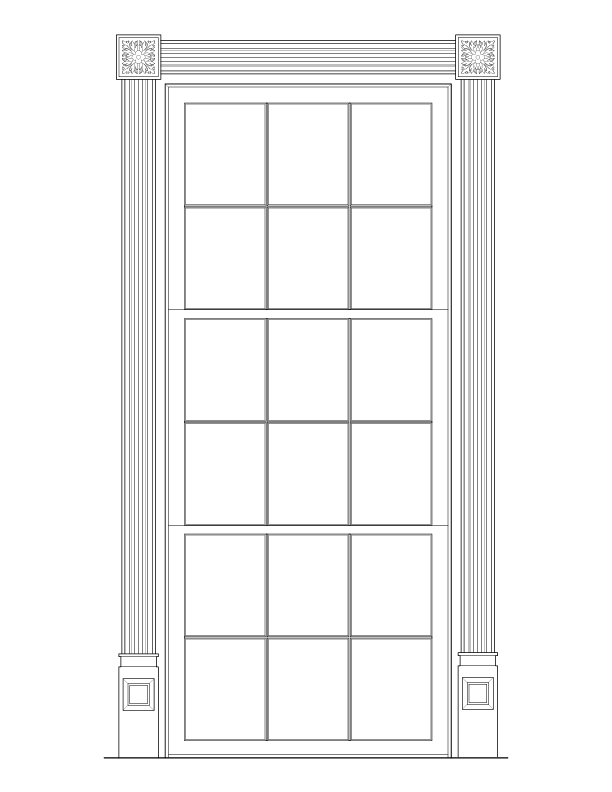 WINCOW 2A INTERIOR ELEVATION