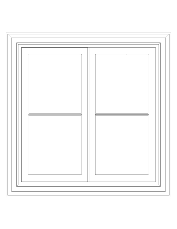 WINDOW 3A INTERIOR ELEVATION
