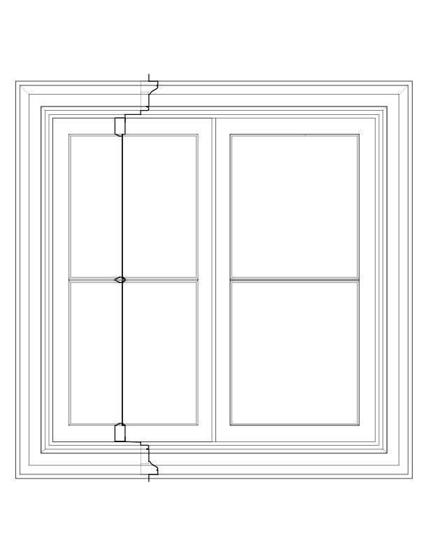 WINDOW 3A INTERIOR ELEVATION