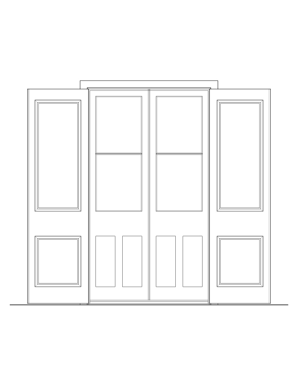 DOOR 301 EXTERIOR ELEVATION