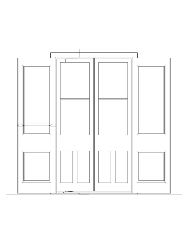 DOOR 301 EXTERIOR ELEVATION