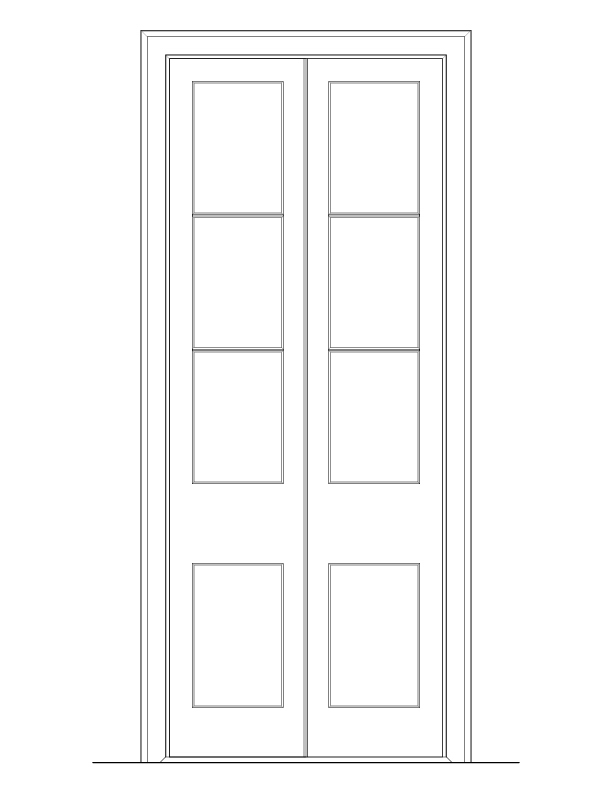 DOOR 3 INTERIOR ELEVATION