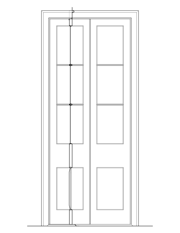 DOOR 3 INTERIOR ELEVATION
