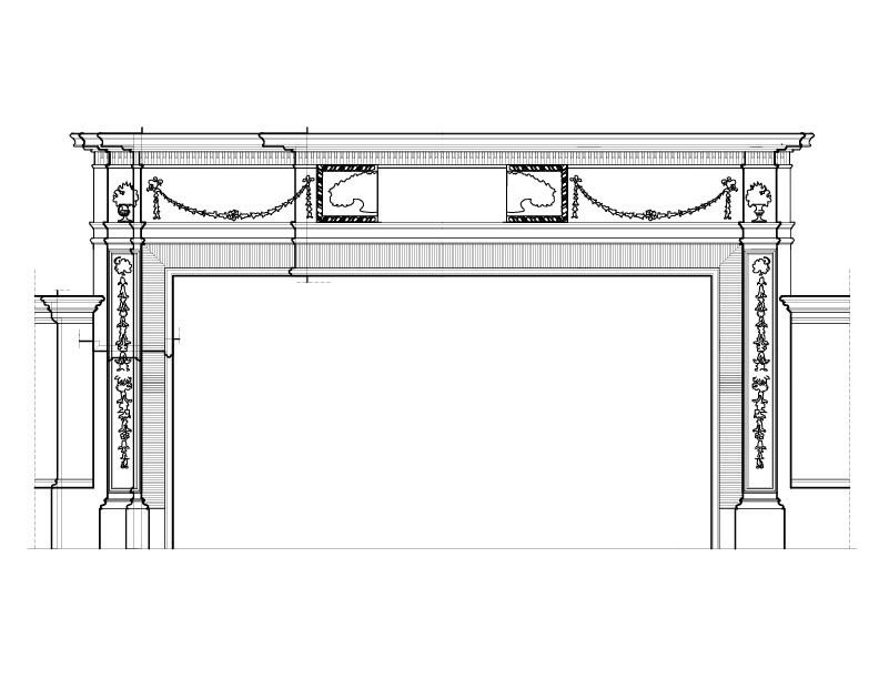 PARLOR ROOM MANTEL