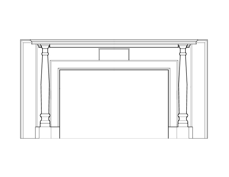 BEDROOM MANTEL