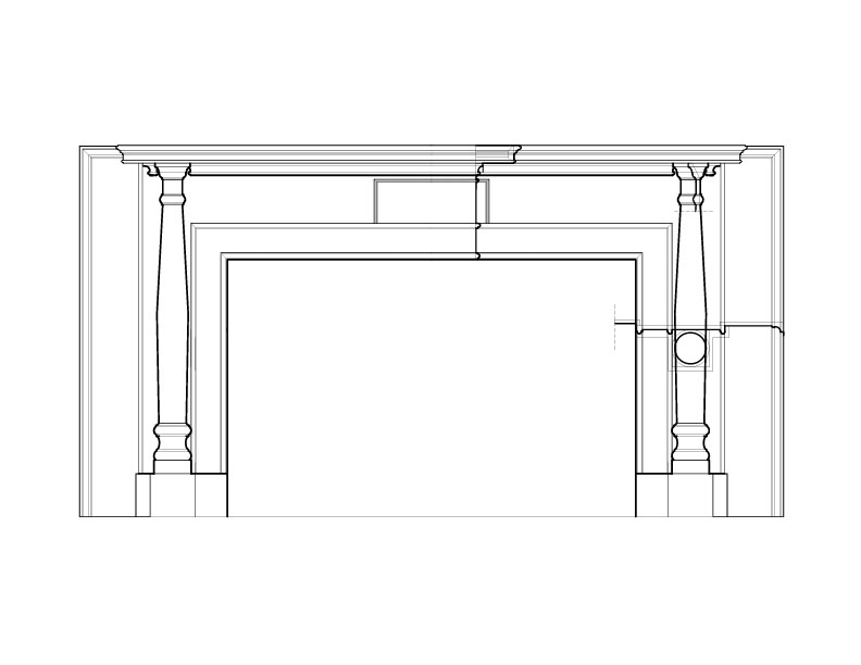 BEDROOM MANTEL
