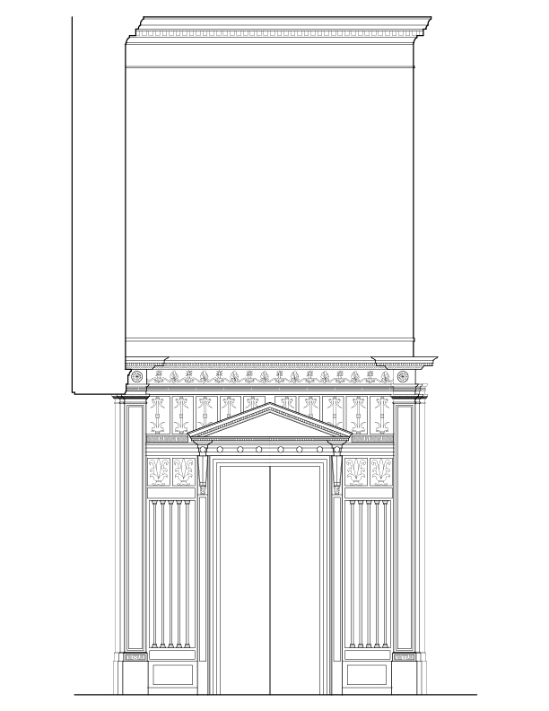 GOVERNOR’S ELEVATOR ELEVATION