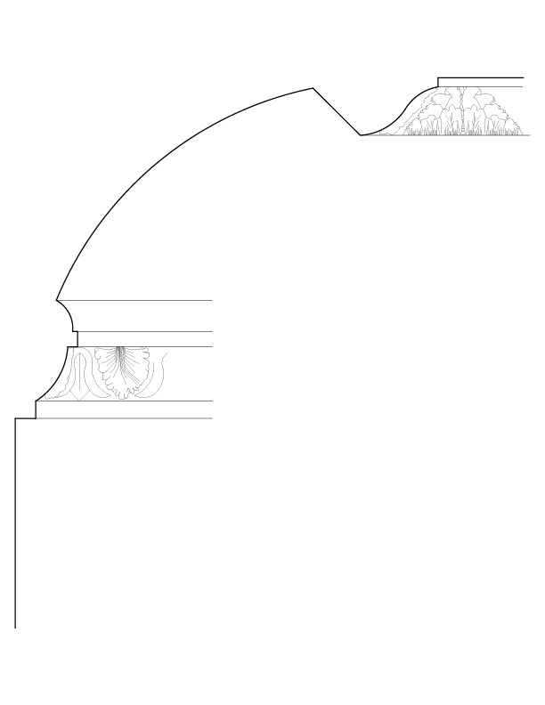 GALLERY CORNICE ELEVATIONS