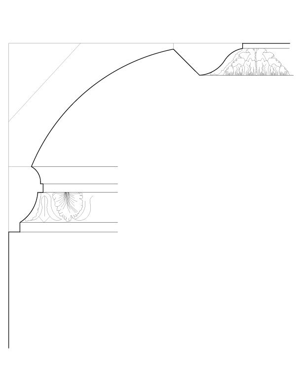 GALLERY CORNICE ELEVATIONS