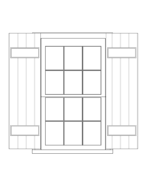 WINDOW 28 ELEVATION