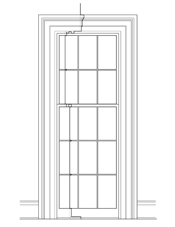 WINDOW 3 INTERIOR ELEVATION