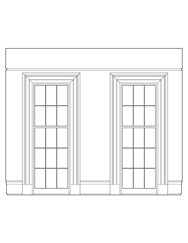 BEDROOM 205 EAST ELEVATION