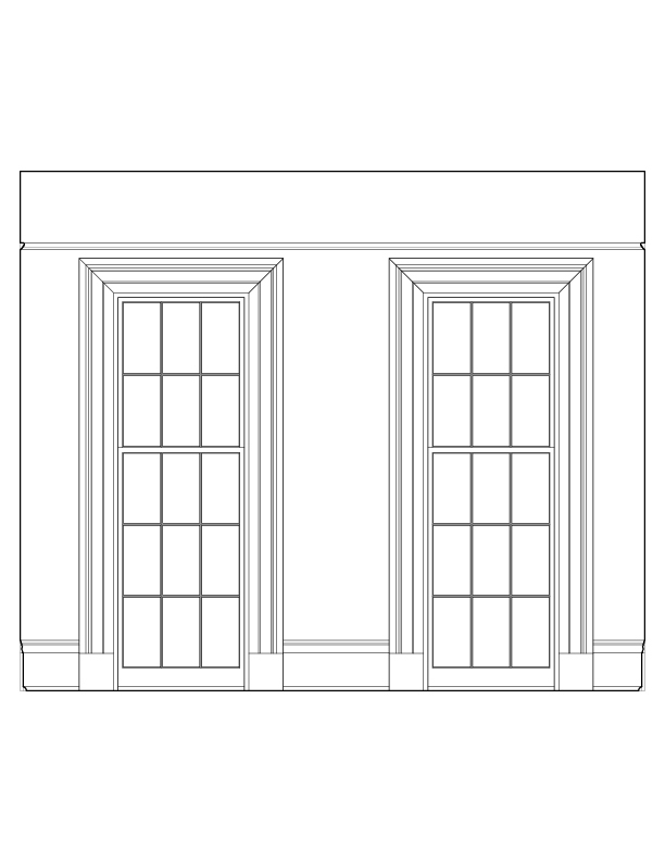BEDROOM 205 EAST ELEVATION