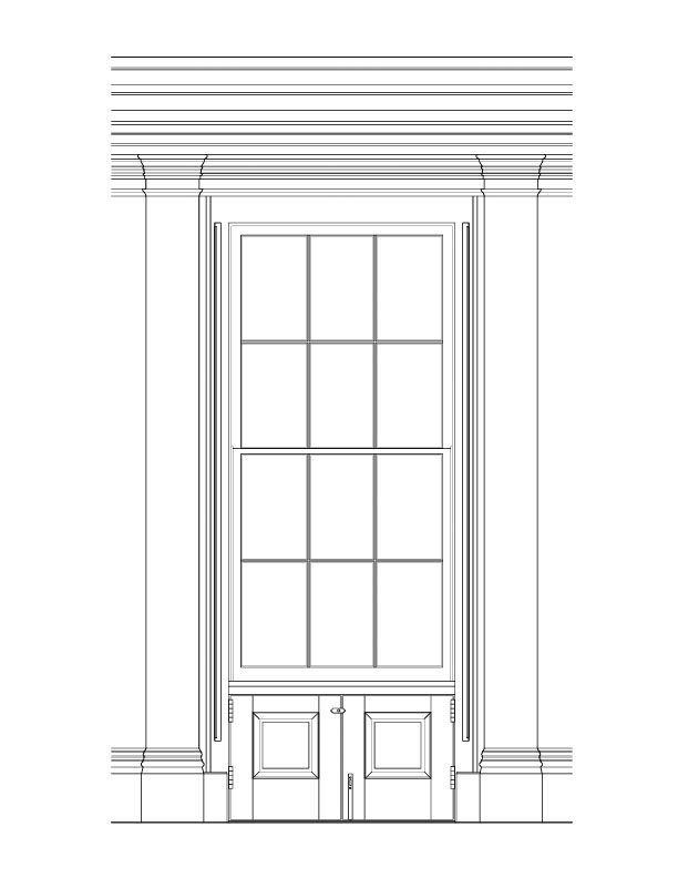 LIBRARY JIB DOOR
