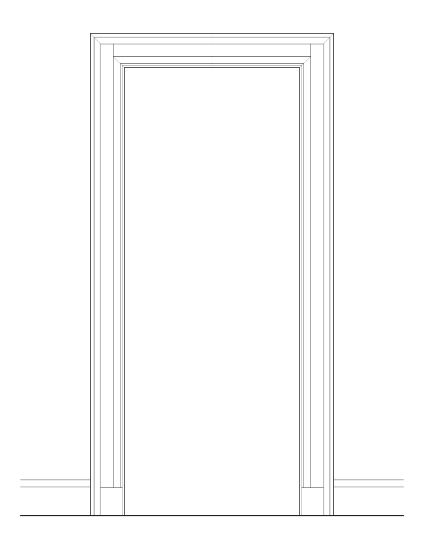 DOORWAY A ELEVATION
