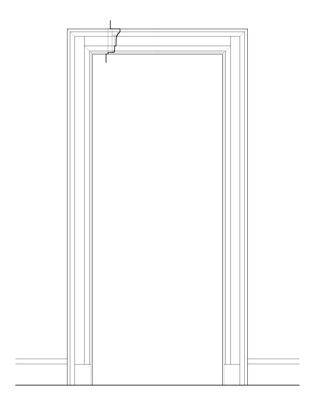 DOORWAY A ELEVATION