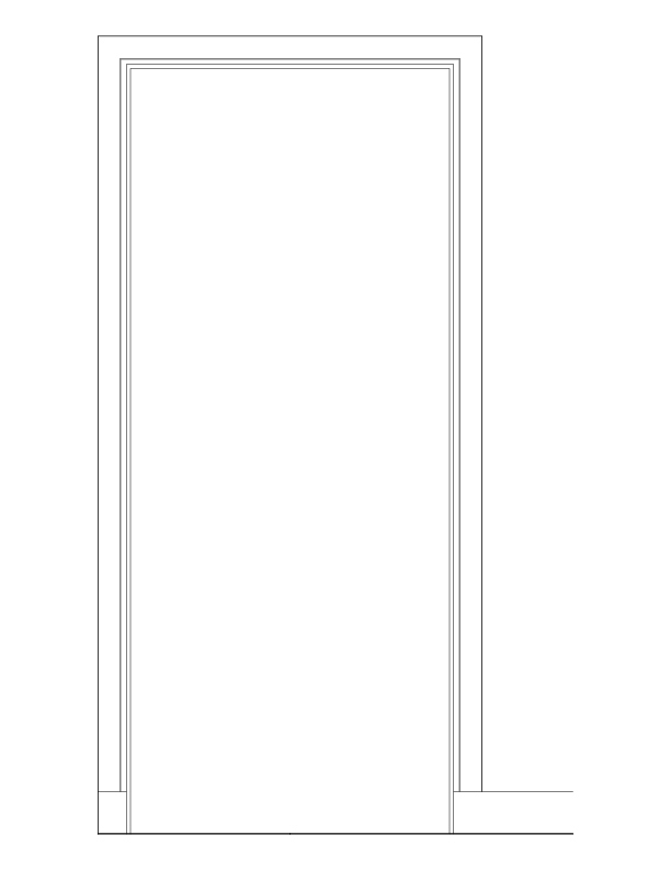 DOORWAY D ELEVATION