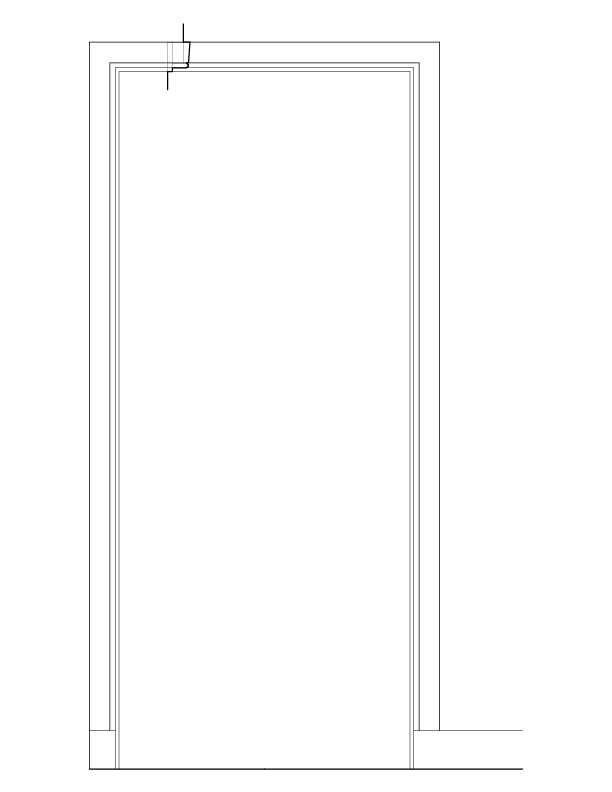 DOORWAY D ELEVATION
