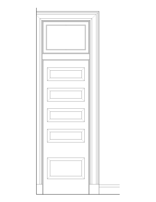 DOORWAY E ELEVATION