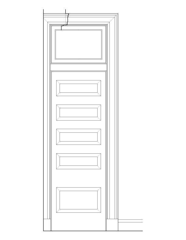 DOORWAY E ELEVATION