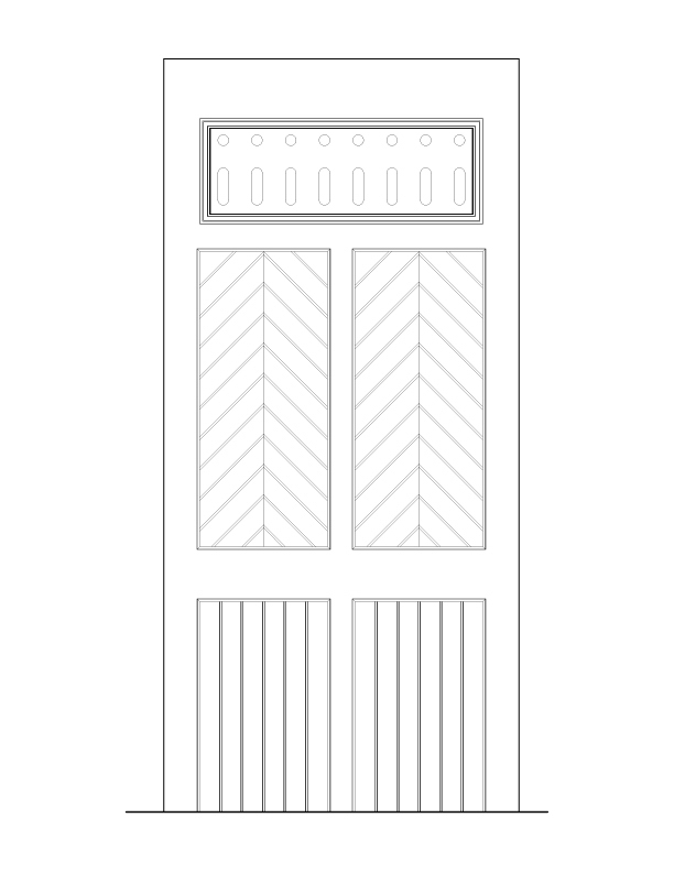 DOOR NO. 3 ELEVATION