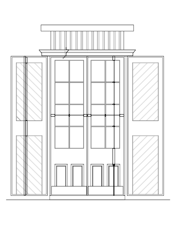 DOOR NO. 11 EXTERIOR ELEVATION