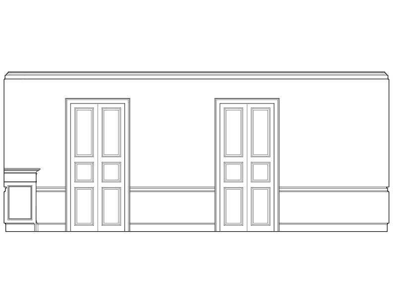 APARTMENT 2 THIRD FLOOR SOUTHEAST ELEVATION