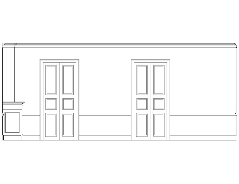 APARTMENT 2 THIRD FLOOR SOUTHEAST ELEVATION