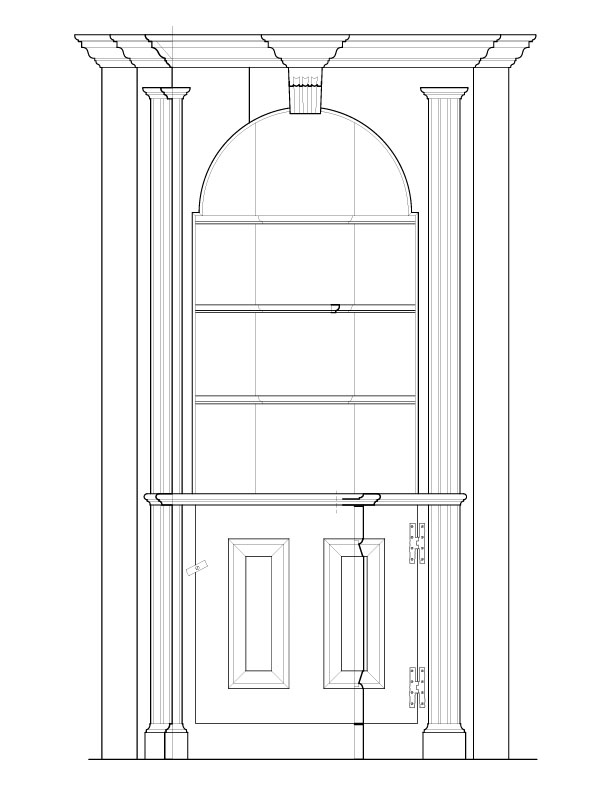 CORNER CUPBOARD