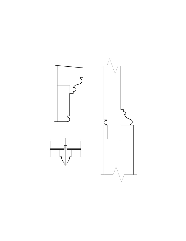 FRONT DOOR EXTERIOR MOULDING DETAILS