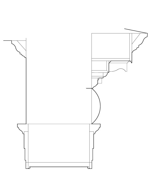PORTICO CORNICE
