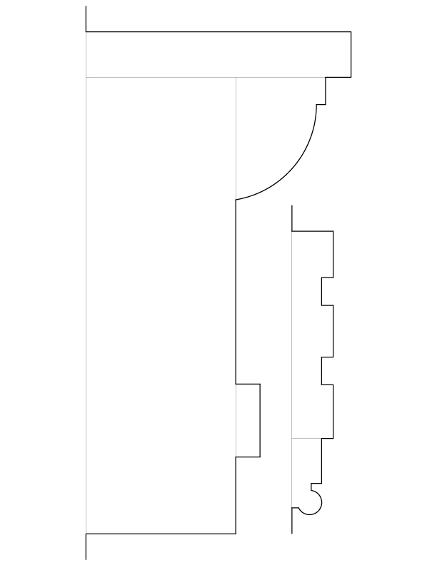 SOUTH WINDOW MOULDINGS