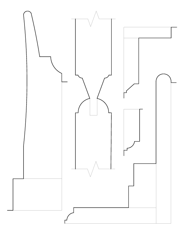 NORTHWEST WINDOW MOULDING DETAILS