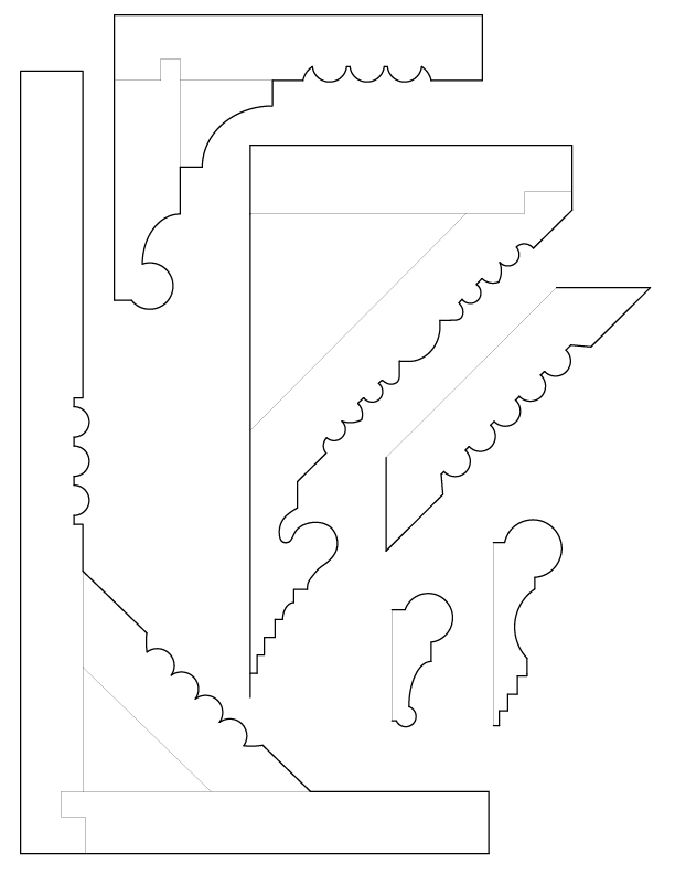 CORNICES AND PICTURE MOULDS